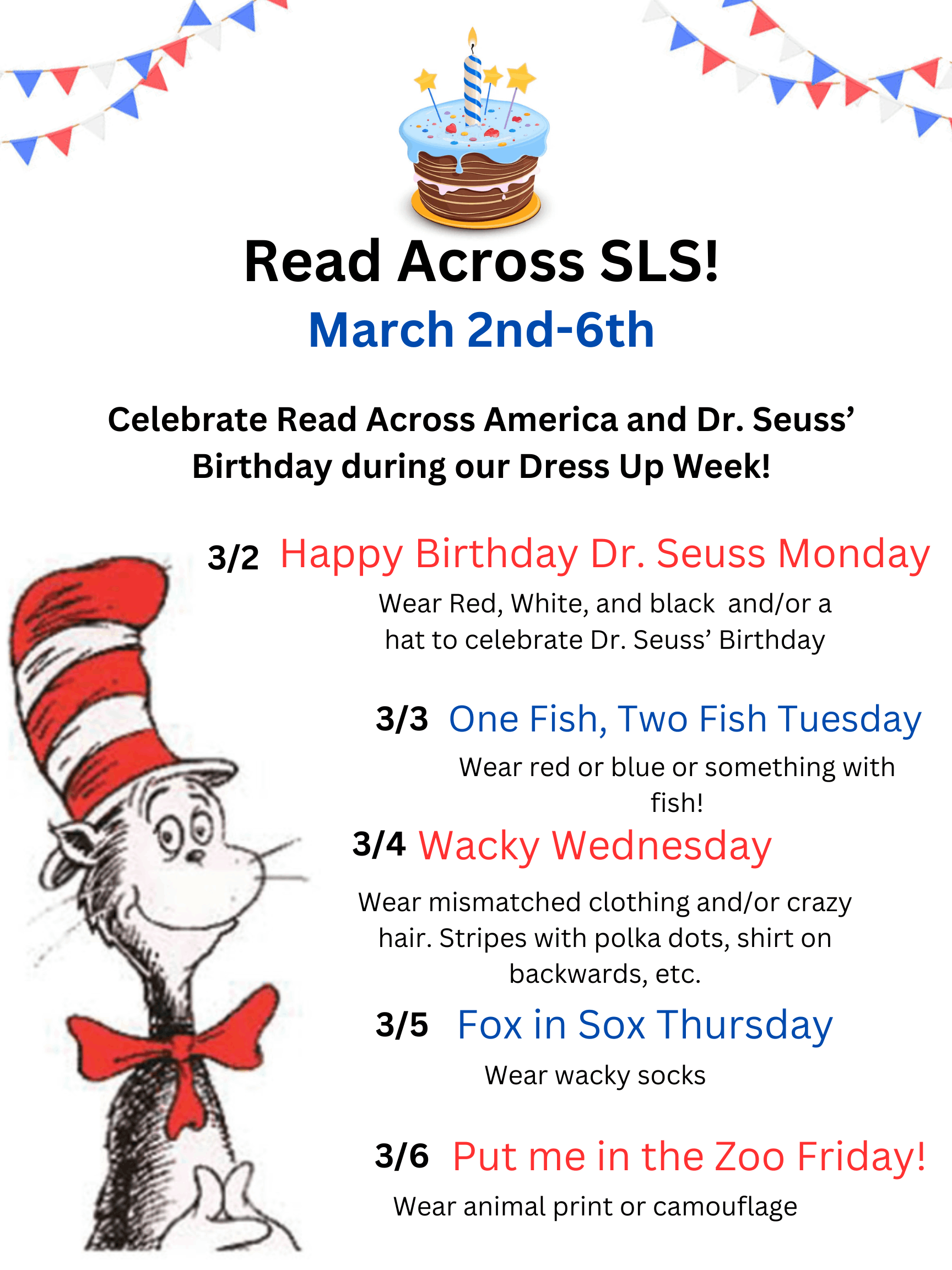 March Dress Up Week